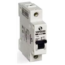 Disjuntor Unipolar Din Curva C 10a Soprano