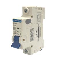 Disjuntor unipolar din mini 50a tdj3-1 c50 58011/110 - tramontina Disjuntor unipolar din mini 50a tdj3-1 c50 58011/110 - tramontina