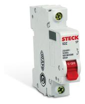 Disjuntor Unipolar Serie Sd61 50a 1p Curva c Steck