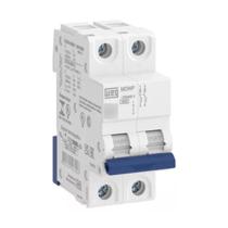 Disjuntor Weg Bipolar Din 63A Curva C MDWP-C63 2 Polos