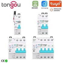 Disjuntor WiFi Inteligente Tuya - Controle Remoto, Temporizador e Automático