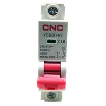 Disjuntor Ycb6H-63 Unipolar Curva C 10A Cnc Disjuntor Ycb6H-63 Unipolar Curva C 10A Cnc
