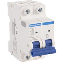 Disjuntores Mini Din Bipolar Duplo Bifásico 2 Fases Curva C Inmetro De 10A Até 63 Amperes Tramontina Disjuntores Mini Din Bipolar Duplo Bifásico 2 Fases Curva C Inmetro De 10A Até 63 Amperes Tramontina