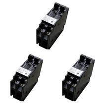 Disjuntores Siemens Q2020 20A de polo único 120V (pacote com 3) Disjuntores Siemens Q2020 20A de polo único 120V (pacote com 3)