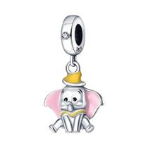 Disney 925 Prata Esterlina Charme Se Encaixa Pandora Princesa Ponto Olaf Mickey Pato Donald Tigre
