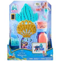 Disney a Pequena Sereia Playset Gruta da Ariel Mattel HLX16