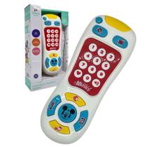 Disney Baby Controle Remoto Do Mickey Com Luz E Som Bebês +18 Meses Original - Yes Toys