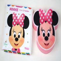 Disney Baby Livro de Banho Minnie e Sua Cor Favorita com Esponja Temática Disney Baby Livro de Banho Minnie e Sua Cor Favorita com Esponja Temática