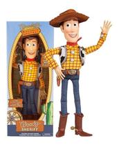 Disney Boneco Woody Xerife Toy Story 38cm Fala Inglês - FCA