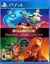 Disney Classic Games Collection Aladdin The Lion King The Jungle Book PS4 Midia Fisica