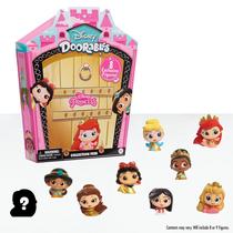 Disney Doorables Glitter and Gold Princess Collection Peek, inclui 8 mini figuras exclusivas, estilos podem variar, por Just Play