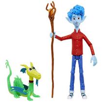 Disney e Pixar Onward Core Figure Ian Personagem Figura De Brinquedo Filme Realista Brinquedo Irmão Boneca para Contação de Histórias, Exibição e Coleta para Idades 3 e Até