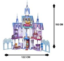 Disney Frozen 2 Castelo de Arendelle Deluxe 1,5M de Altura e Varanda Móvel - 7 Aposentos e 14 Acessórios - Hasbro