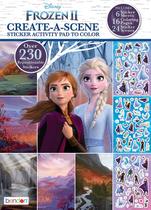Disney Frozen 2 Create-a-Scene Sticker Pad and Sticker Scenes 46033, Multicolor