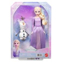 Disney Frozen Boneca Elsa com Olaf - Mattel