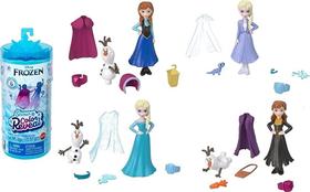 Disney Frozen Snow Color Reveal Dolls with 6 Surprises