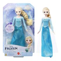 Disney Frozen Toys, Boneca Elsa Cantando em Clothin Signature