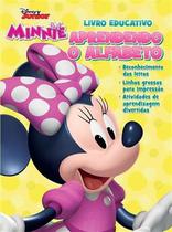 Disney Júnior - Minnie - Livro educativo: Aprendendo Alfabeto - Bicho Esperto