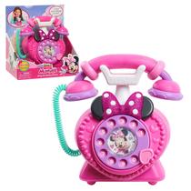 Disney Junior Minnie Mouse Ring Me Rotary Phone with Lights and Sounds, Pretend Play Phone for Kids, by Just Play