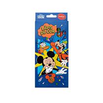 Disney Lapis Cor Mickey Mouse 12 Cores Molin