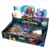 Disney Lorcana Azurite Sea Booster Box EN 24 Pacotes Inglês