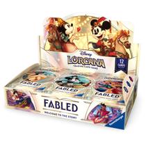 Disney Lorcana Fabled Booster Box 24 Packs Inglês Disney Lorcana Fabled Booster Box 24 Packs Inglês