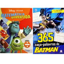 Disney matemática divertida - Divisão + 365 Caça-palavras do Batman