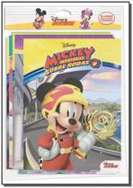 Disney Mickey Aventura Sobre Rodas - 10 Livros - RIDEEL EDITORA ( BICHO ESPERTO )