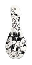 Disney Mickey e Minnie Mouse Sketch Cerâmica Spoon Rest, 9 Polegadas