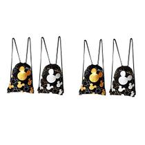 Disney Mickey Mouse Drawstring Mochila 4 Pack