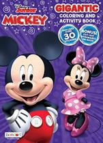 Disney Mickey Mouse & Minnie Mouse 192-Page Coloring and Activity Book com adesivos 46251 Bendon