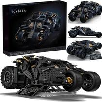 Disney MINISO 2049pcs Batmobile Chariot Building Blocks Set Compatível 76240 Modelo Brinquedos Para