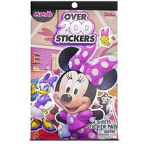 Disney Minnie Mouse Bowtique Adesivo Pad Mais de 200 Adesivos