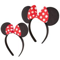 Disney Minnie Mouse Ears, Conjunto de 2 Bandanas para mamãe e eu, combinando para adulto e garotinha