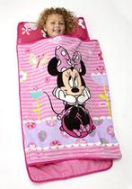 Disney Minnie Mouse Toddler Rolled Nap Mat, Sweet as Minnie, Minnie Mouse - Sweet as Minnie