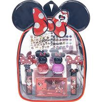 Disney Minnie Mouse - Townley Girl Cosmetic Makeup Gift Bag Set inclui Lip Gloss, Nail Polish & Hair Accessories for Kids Girls, Ages 3+ perfeito para Festas, Sleepovers & Makeovers