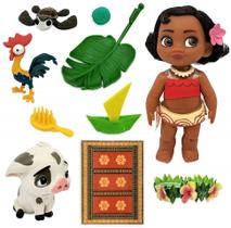 Disney Moana Animators's Collection Mini Doll Play Set 5 Polegadas