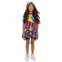 Disney Pesadelo Antes do Natal Sally Little Girls Costume Dress Multicolor 3-4