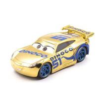 Disney Pixar Carros Cruz Ramirez Dinoco Dourada