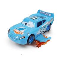 Disney Pixar Carros Relâmpago McQueen Azul Dinoco Voador