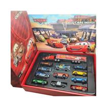 Disney Pixar Cars Diecast Lightning McQueen Jackson Uncle Truck 12 Peças Brinquedo De Metal Caixa De