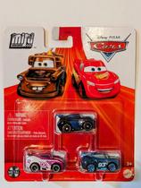 Disney Pixar Cars Mini Racers, pacote com 3 unidades Nick Shift Flip Disney Pixar Cars Mini Racers, pacote com 3 unidades Nick Shift Flip