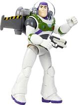 Disney Pixar Lightyear Space Ranger Gear Alpha Buzz, boneco de escala de 30,5 cm e jetpack e blaster, detalhes autênticos, 14 juntas dobráveis, 4 anos ou mais