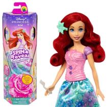 Disney Princesa Ariel Spin and Reveal Flores - Mattel Disney Princesa Ariel Spin and Reveal Flores - Mattel