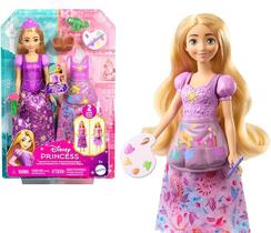 Disney Princesa, Brinquedo Mudança de Vestido com 1 Boneca Rapunzel e Roupas e Acessórios Temáticos, Mattel Disney Princesa, Brinquedo Mudança de Vestido com 1 Boneca Rapunzel e Roupas e Acessórios Temáticos, Mattel
