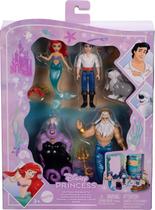 Disney Princesa Conjunto Contos de Ariel com 6 Personagens Mattel JBL32 Disney Princesa Conjunto Contos de Ariel com 6 Personagens Mattel JBL32