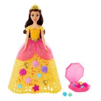 Disney Princesas Bela Moda Floral - Mattel