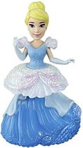 Disney Princess Cinderella Collectible Doll com glittery blue & white one-clip dress, royal clips fashion toy