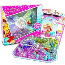 Disney Princess Pop Up Game ~ 3 Pacote para PC com Disney Princess Board Game para Crianças com Pop Up Dice, Palace Pets Stickers, e Door Hanger (Princess Party Favors)