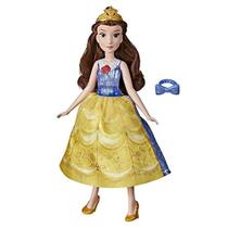 Disney Princess Spin and Switch Belle, Quick Change Fashion Doll Inspirado em The Movie Beauty and The Beast, Toy for Girls 3 Years and Up